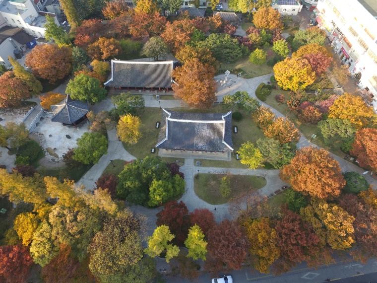 대구 중구 경상감영공원 항공 전경