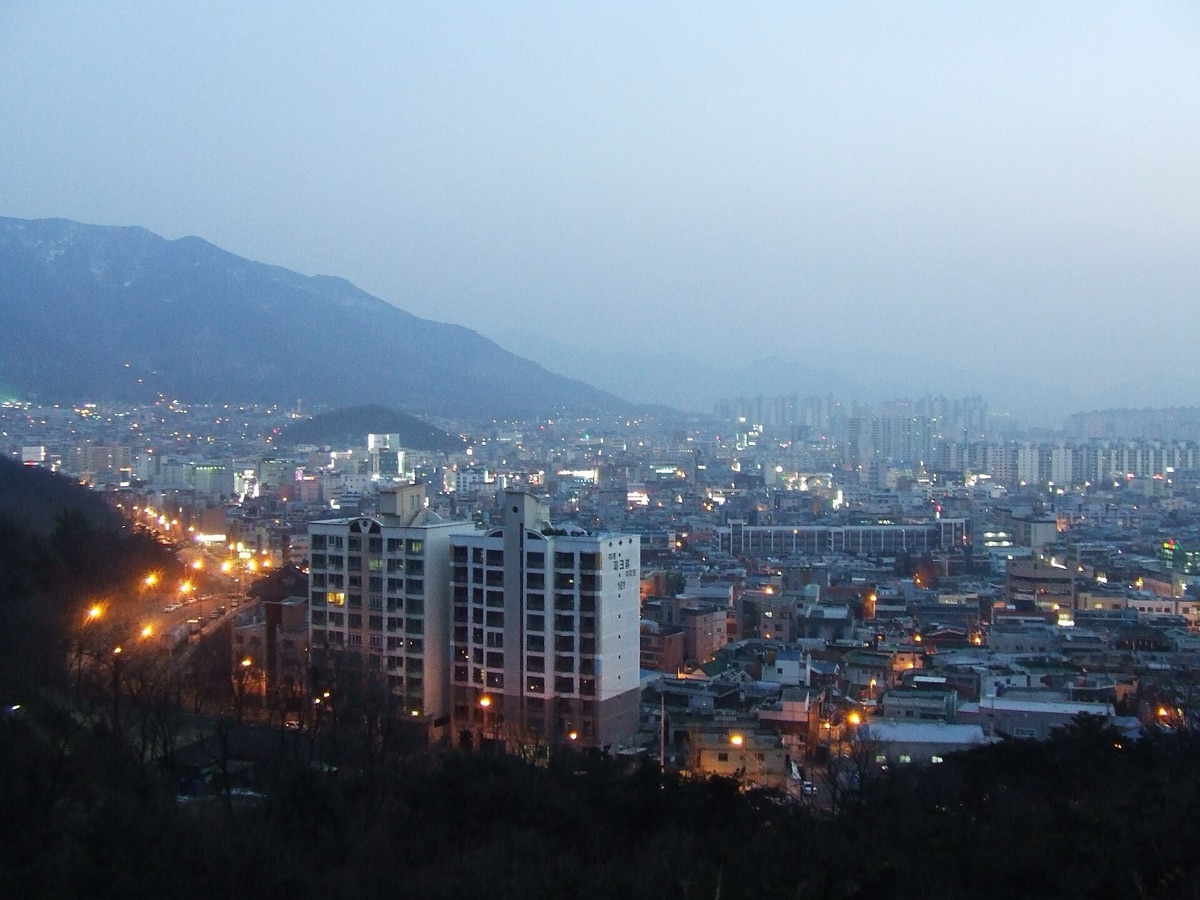 두류공원에서 본 대구 달서구 야경