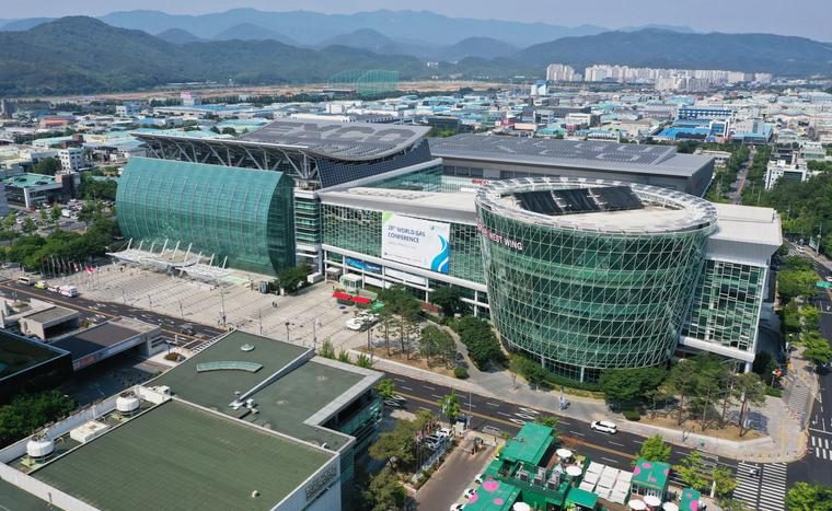 대구 북구 산격동 엑스코 전경